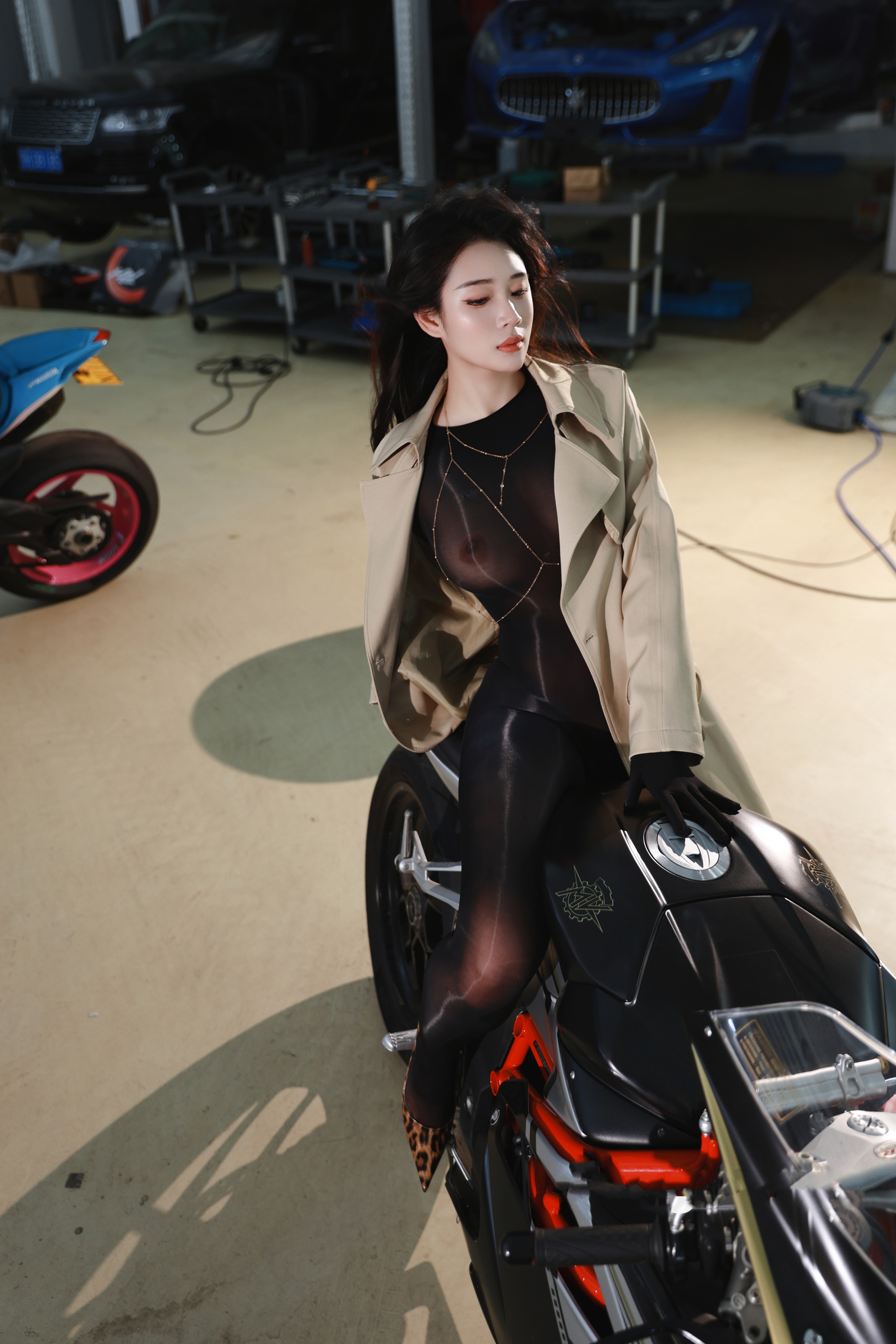 图片[1]-南乔 – NO.004 内购无水印 机车女郎[125P]-XikXak